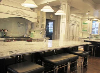 Open floor kitchen design