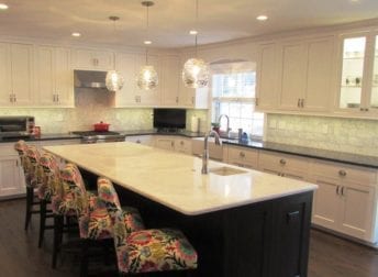 Brighten your kitchen with lighting and color