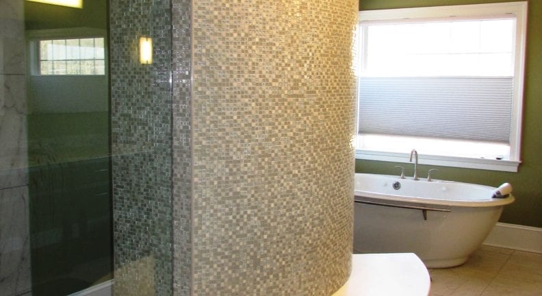 Myersville bathroom remodel shower