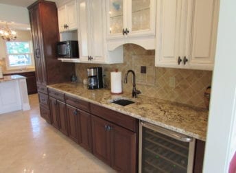 Kitchen remodel with butler's pantry