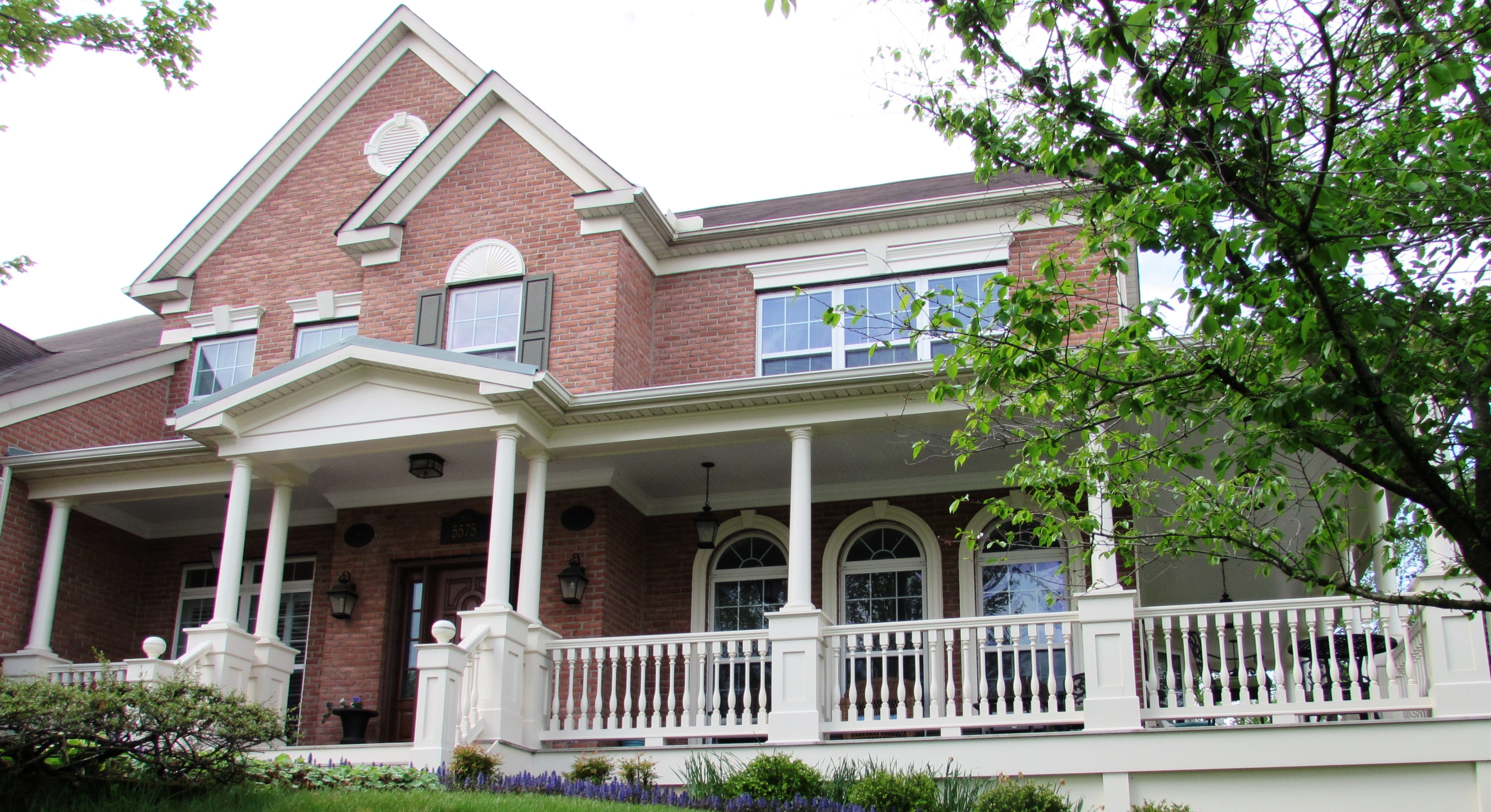 Wrap around front porch addition in Ijamsville - Talon ...