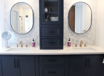 Stylish master bathroom renovation