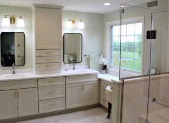 Who does design build bathroom remodeling in the Frederick area?
