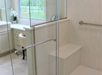 Who does design build bathroom remodeling in the Frederick area?