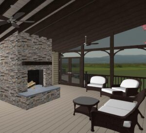 Design build home remodeling using 3-D Renderings
