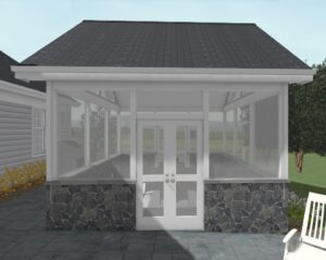 Design build home remodeling using 3-D Renderings