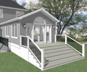Design build using 3-D Renderings